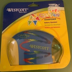 Westcott crayon sharpener